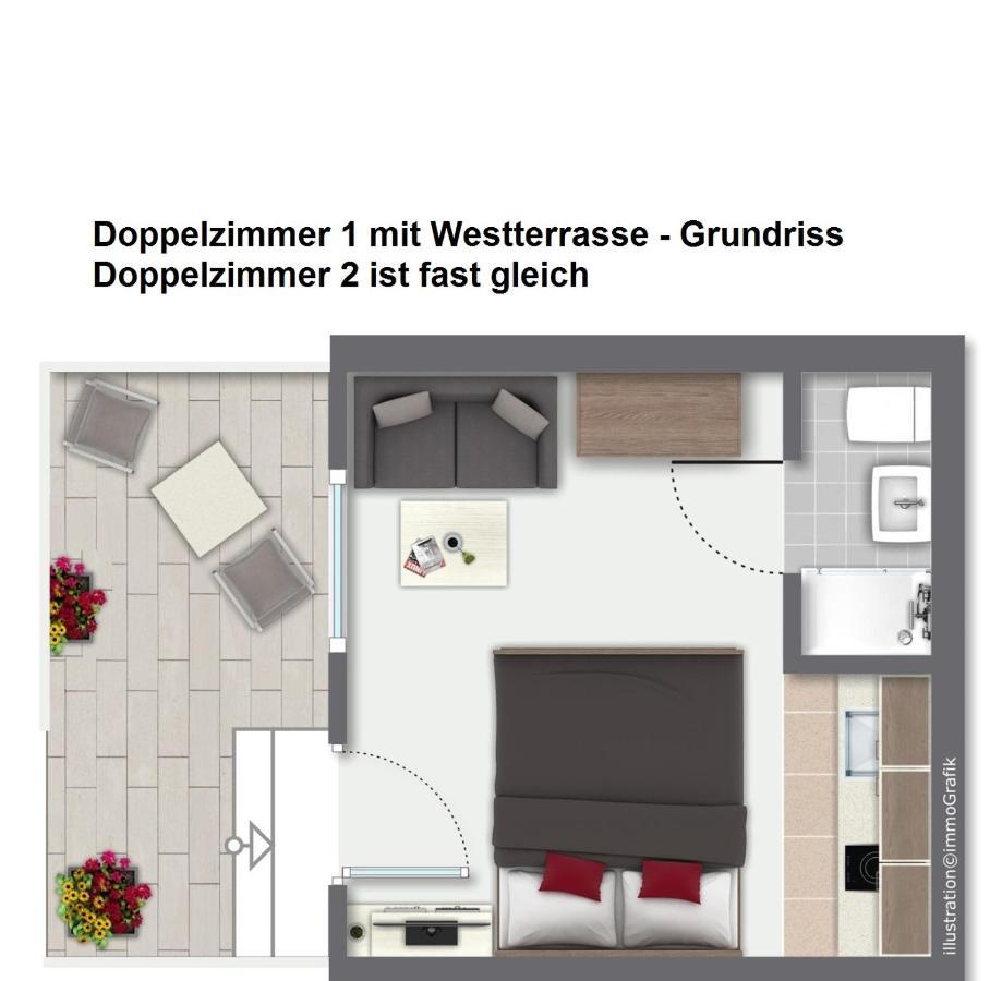 Bernsteinbaeder Zimmer Koserow Esterno foto